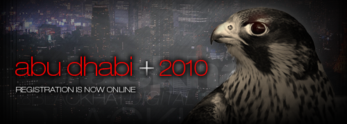 Abu Dhabi 2010 Event Page