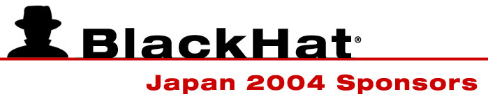Black Hat Japan 2004 Sponsors