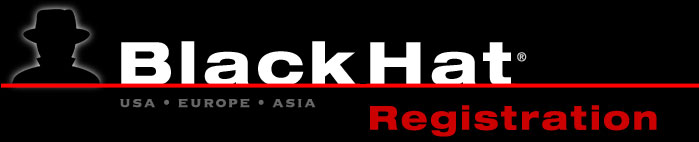 Black Hat Japan 2007 Registration