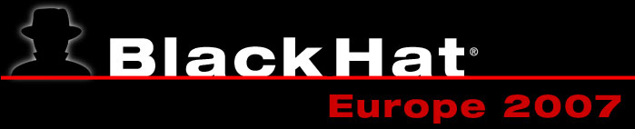 Black Hat Digital Self Defense Europe 2007