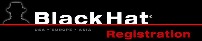 Black Hat Registration