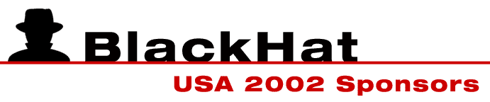 Black Hat USA 2002 Sponsors