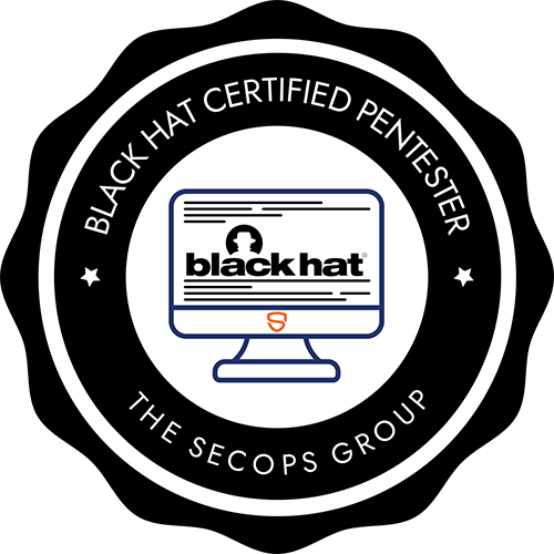 The logo of Black Hat Certified Pentester - Secops Group