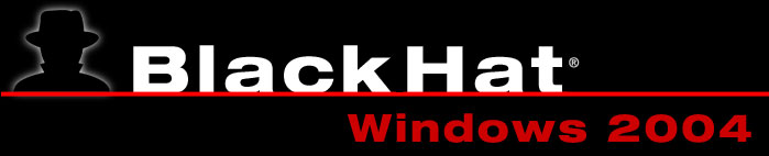 Black Hat Briefings & Training Asia 2003